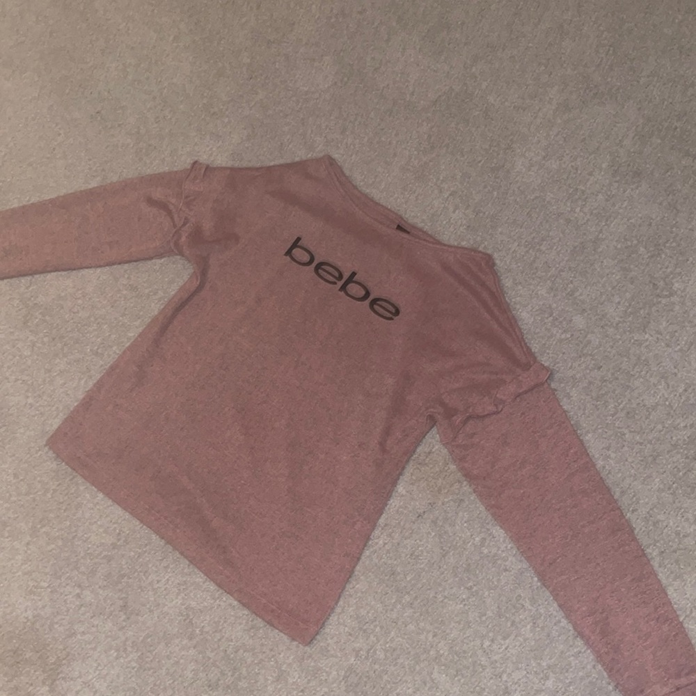 bebe Long sleeve/ Pj shirt 💓☺️Never been worn